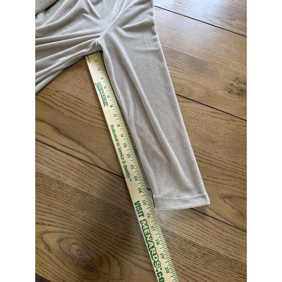 Soft Surroundings Open Cardigan Women Size PM Petite Brown Velvet‎ Shawl Collar - Picture 10 of 12